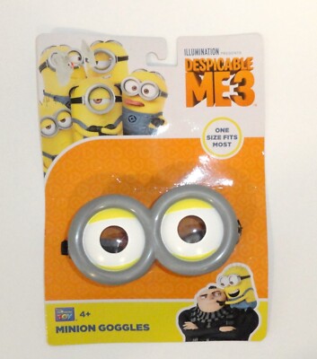 New Minions Despicable Me Goggles  Dress Up Play Toy 3D Costume Glasses P21