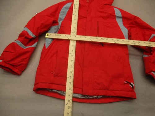 Columbia OMNI-HEAT Size 8 Girls Red 100% Nylon Full Zip Insulated Jacket 986 - Picture 5 of 14