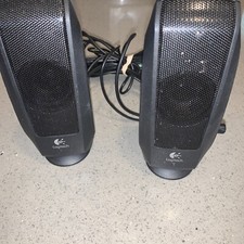 Logitech S120 - 2.0 Stereo Speakers Black 880-000803 For PC and Mac