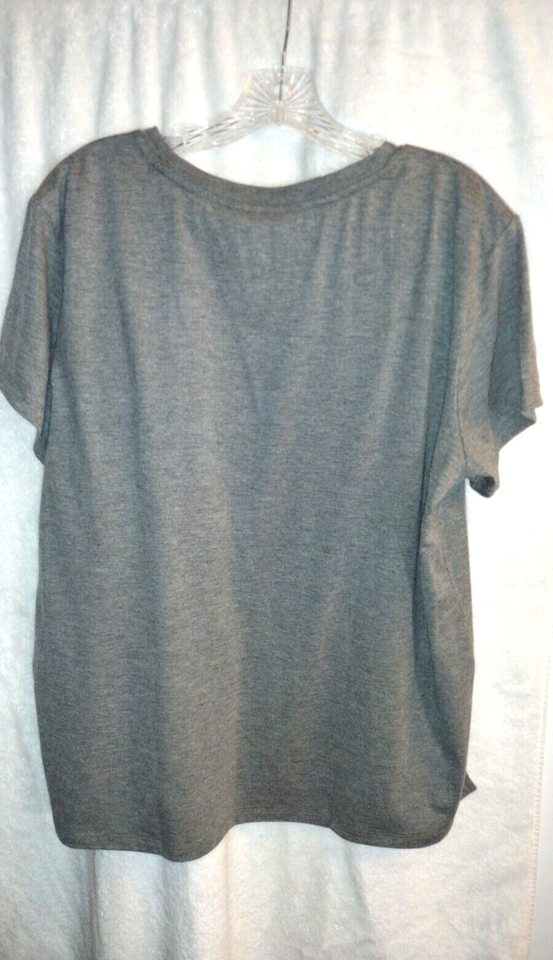 NEW Women's Gray T-shirt Top size XL REEBOK | eBay