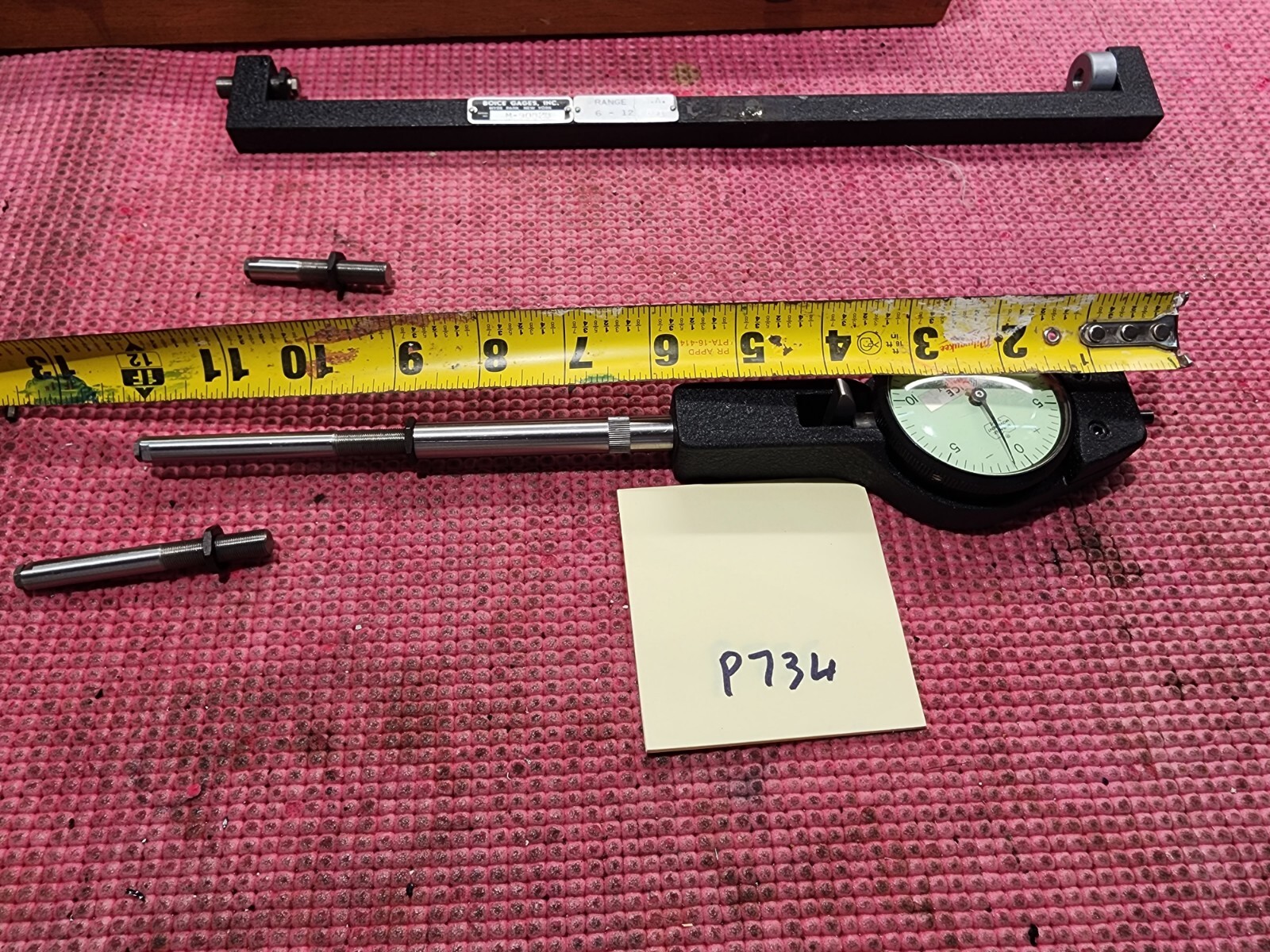 BOICE GAGE Bore gage Hole Inside 6 in To 12.0 in .0005 Grad (P734) eBay