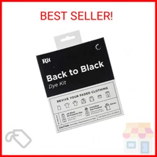 Rit Back to Black Dye Kit, 5.88 x 5 x 2.38