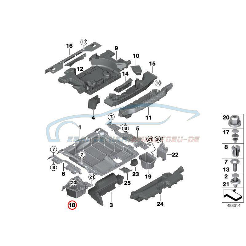 Original BMW 51477396601 - Staufach links | eBay
