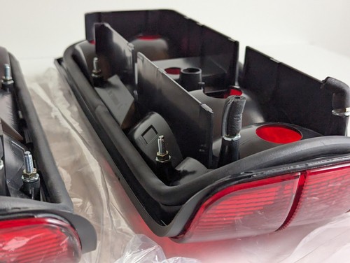 Tail Lights Fits For BMW E30 Facelift BNWB Taillights Set All Red New Tinted - Picture 12 of 12