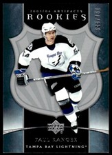 2005-06 Upper Deck Artifacts Paul Ranger Rookie /750 Tampa Bay Lightning #330