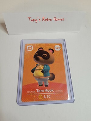 !FALL SALE! TOM NOOK 423 Animal Crossing Amiibo NINTENDO