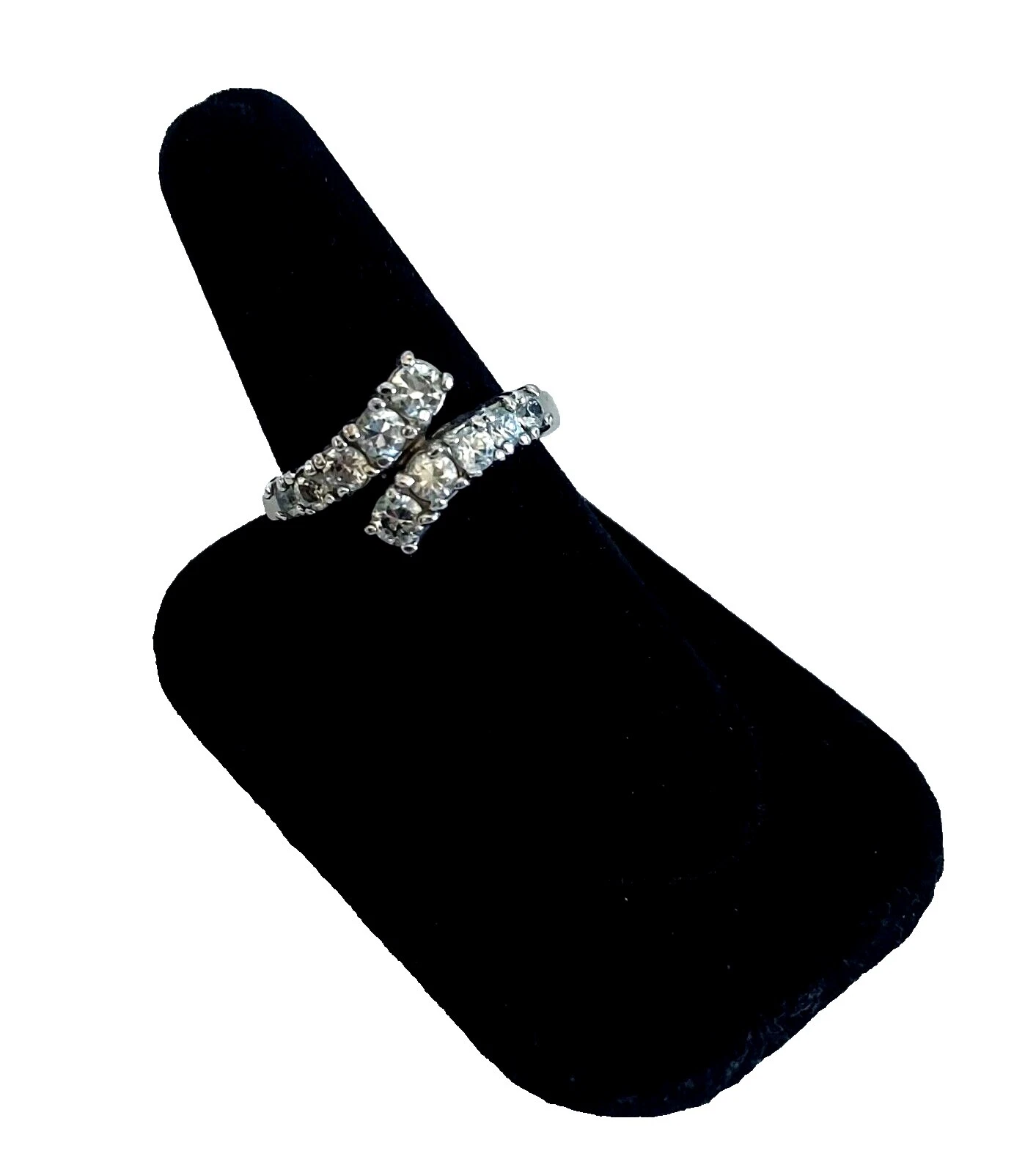 Chapado en Plata Circonita Cúbica Avon Anillos de Moda