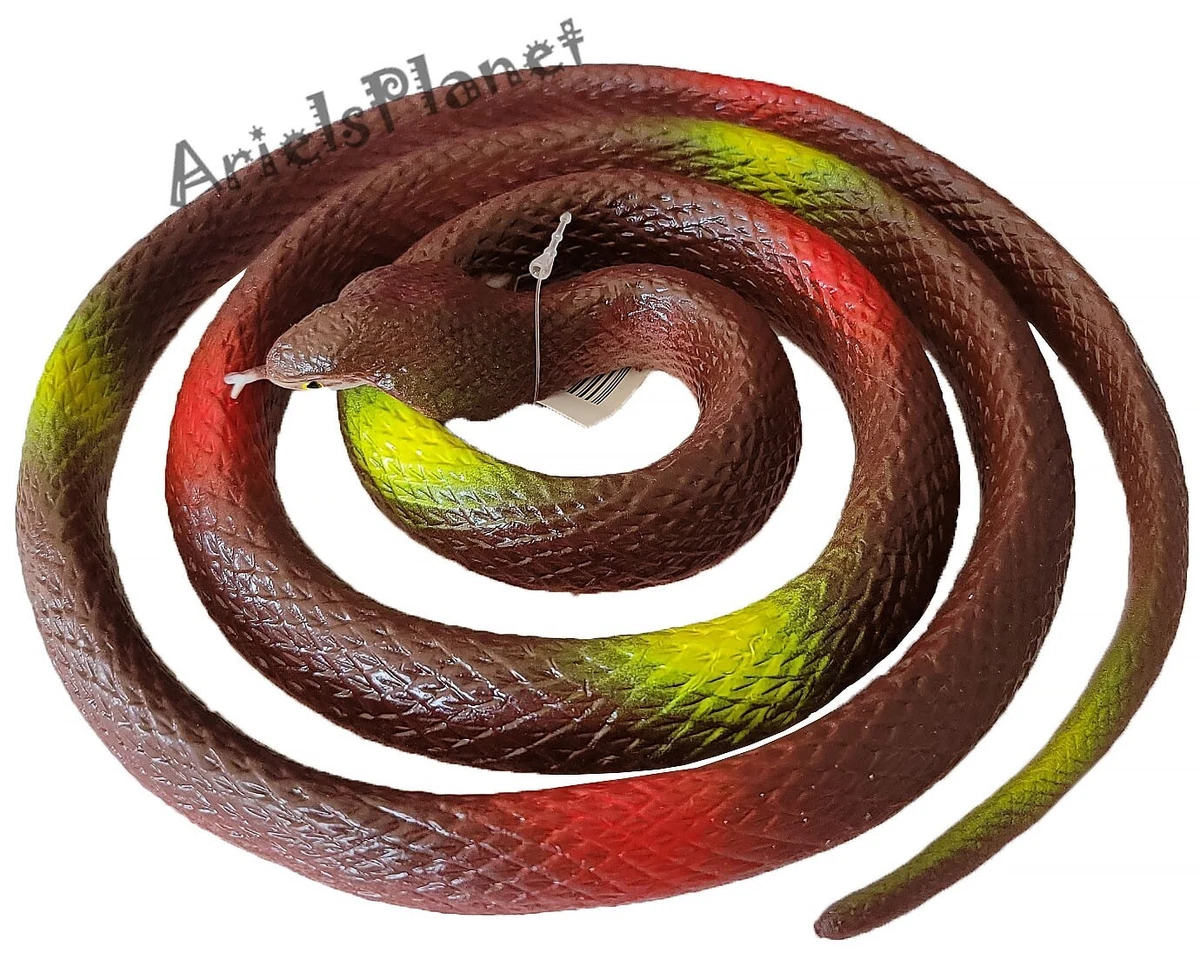 Disney Parks Animal Kingdom Brown Soft Rubber Snake Toy eBay