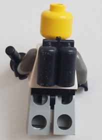 LEGO System Space Exploriens Hovertron MINIFIGURE from Set 6815 Hovercraft Vtg