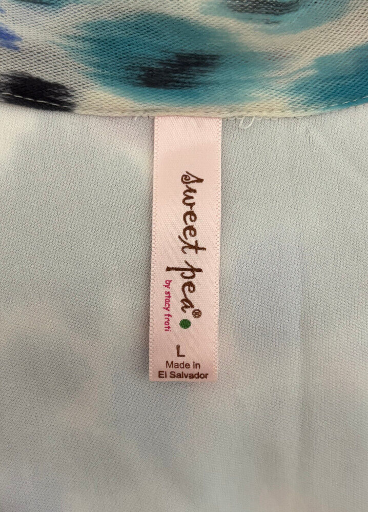 Haut Femme Sweet Pea 'Flowerette' - Encolure Ronde Et Manches Courtes - Taille M - Neuf Avec étiquettes (NWT)