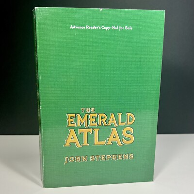The Emerald Atlas Books of Beginning John Stephens Advance Readers Copy 2011