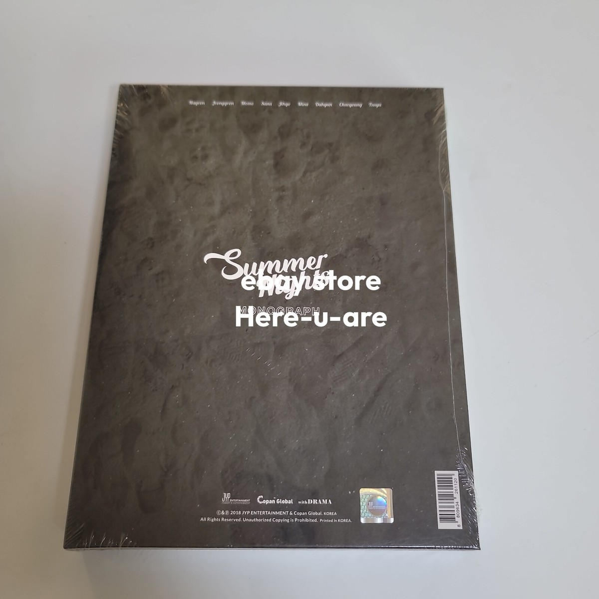 TWICE Summer Nights Monograph Photobook SEALED NEW all pack