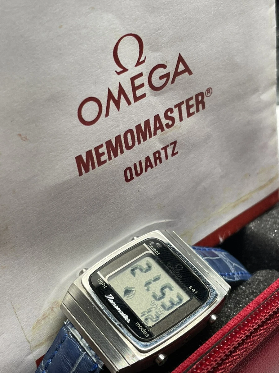 1980 Omega Memomaster Original Magazine Advert Ad 1989 On, 49 OFF