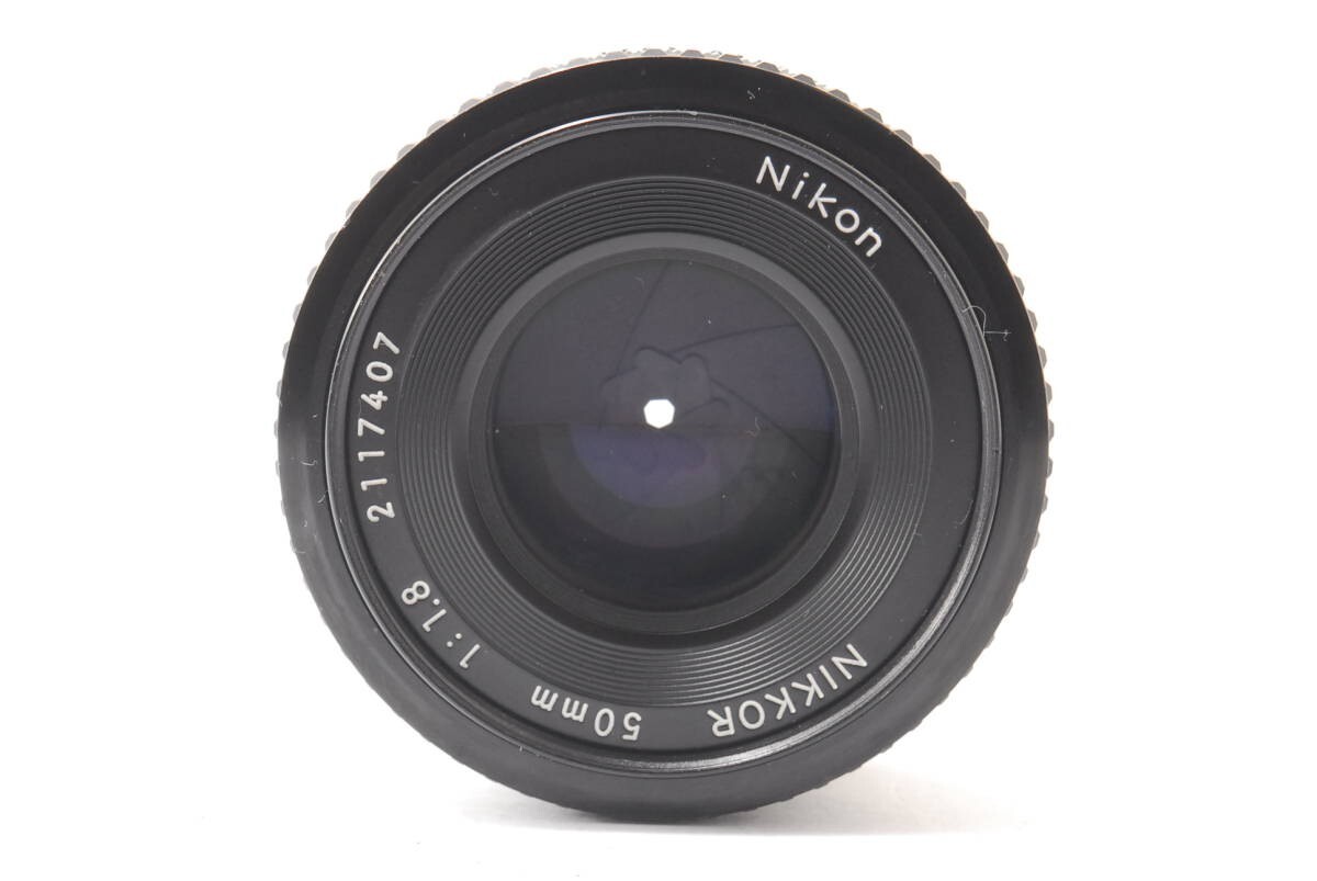 MINT】Nikon NIKKOR 50mm f/1.8 Ai-S AIS Pancake MF Lens from Japan