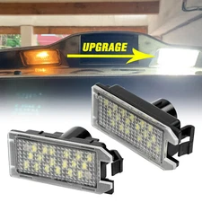  2x License Number Plate Light For Jeep Grand Cherokee Compass Patriot FIAT 500