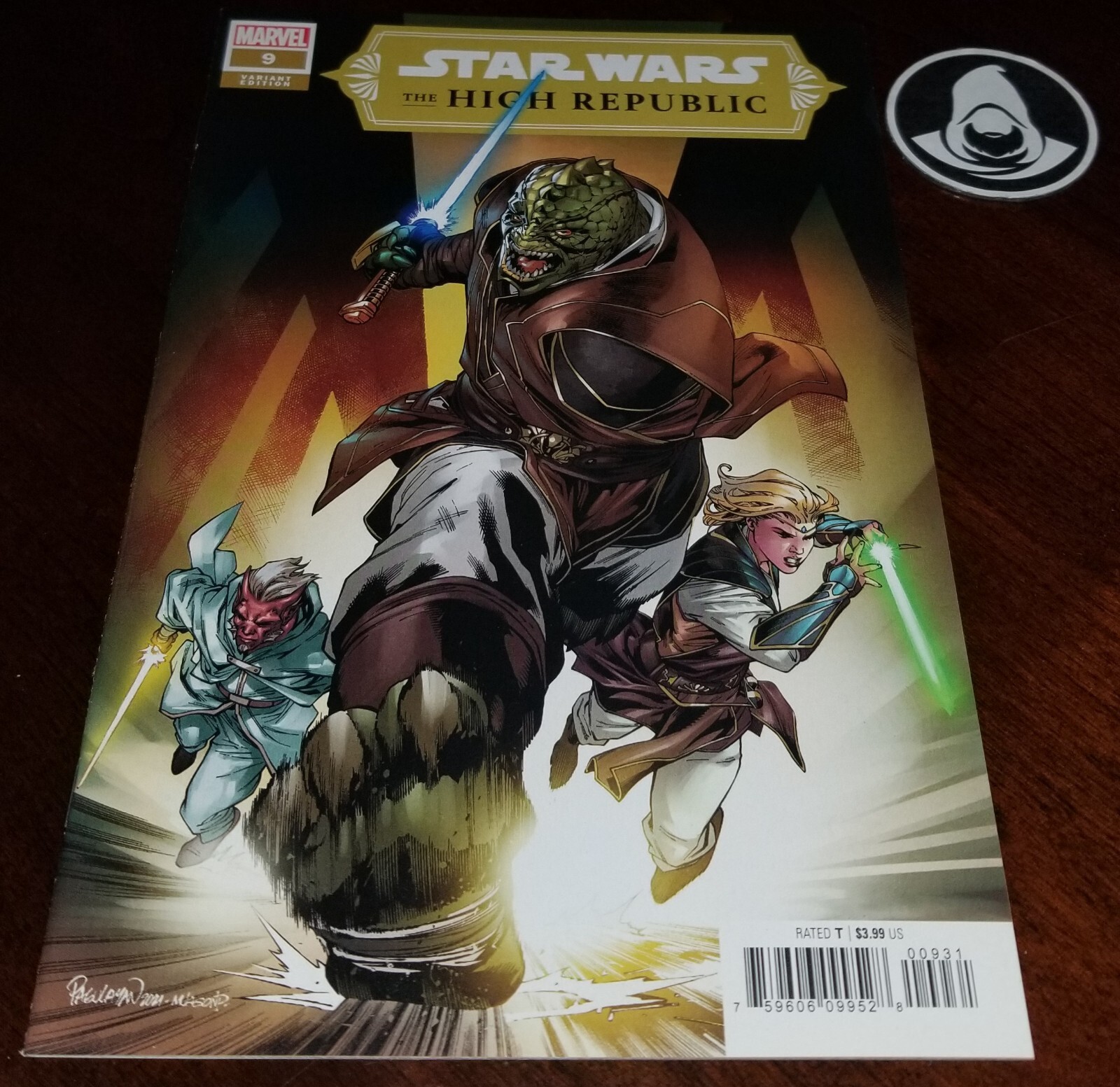 Star Wars High Republic (2021) #9, Carlo Pagulayan variant cover, Marvel Comics