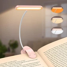 Gritin Rechargeable Book Light for Reading in Bed with 19 LED &Memory Function-E