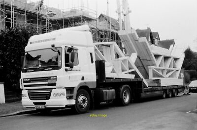 Photo 6x4 Roof truss delivery For anyone who is interested here's a shot  c2015