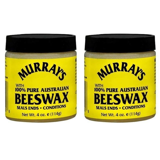 Murray's 100 Pure Australian Beeswax Natural Hair Bees Wax Murrays 4 Oz for sale online eBay