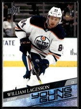 2020-21 Upper Deck Young Guns William Lagesson Rookie Edmonton Oilers #479