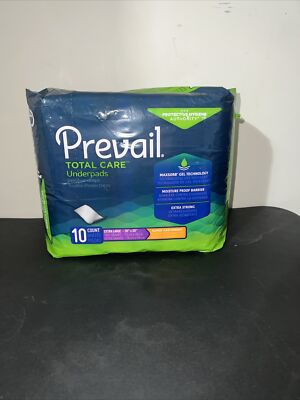 Prevail Disposable Underpads  Super Absorbent 30 X 30 Inch, Extra Large