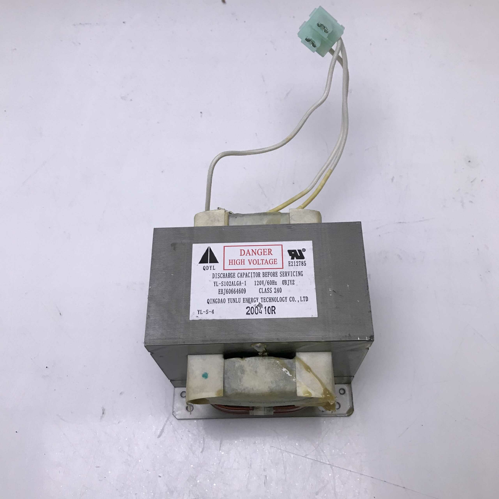 GENUINE OEM LG MICROWAVE HighVoltage Transformer EBJ60664610 eBay