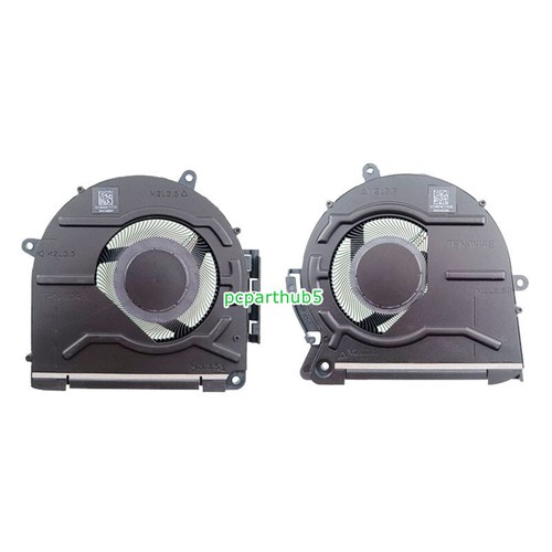 New HP Envy 17-CH 17-CH0003CA 17M-CH 17M-CH0013DX TPN-W148 CPU GPU Cooling Fan - 第 5/5 張圖片