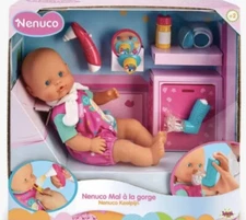 NEW Nenuco - Sore Throat Doll  (Famosa) Born To Be Loved!
