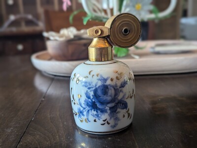 💠 Marcel Franck/Limoges Perfume Bottle With Atomizer