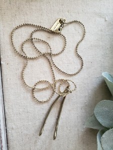 Vintage Mark Jacobs Wishbone Necklace With Marc Jacobs Hangtag Euc Ebay