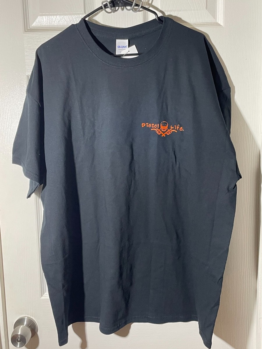 DIESEL XXL　ブラックグラフィックTシャツ DIESEL◇Tシャツ&frasl;--&frasl;コットン&frasl;BLK&frasl;無地&frasl;007-851-844-228 DIESEL