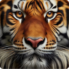 Beautiful Bengal Tiger 100 Waterproof Vinyl Sticker Decal- Many Sizes Available Beautiful Bengal Tiger 100 Waterproof Vinyl Sticker Decal- Many Sizes Available