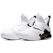 lebron 12 soldier black and white