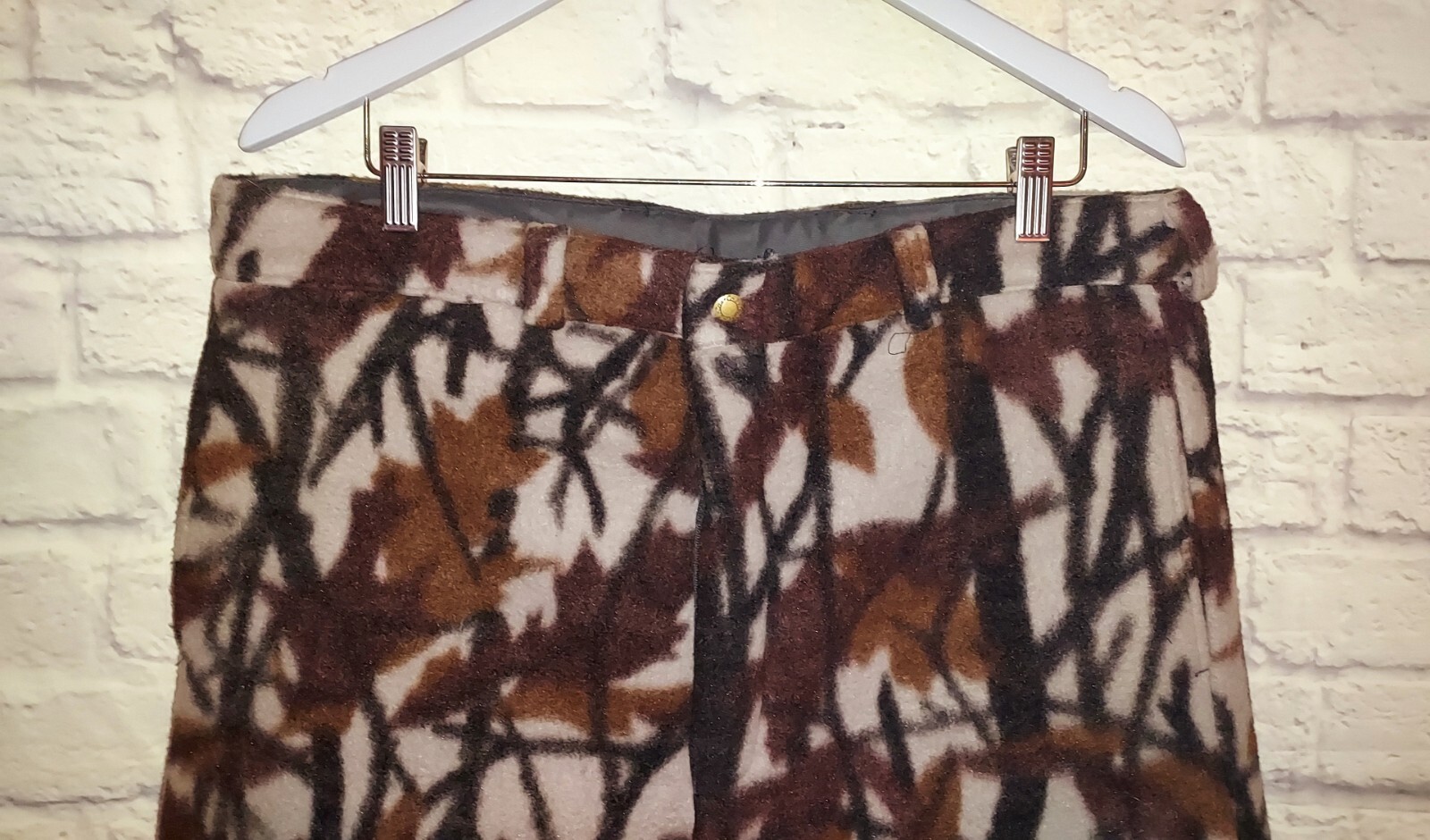 Vintage Cabela's Thick Soft Fleece Hunting Pants. Fully Lined USA Made