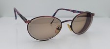 Vintage Cosmopolitan 421 Purple Oval Sunglasses FRAMES ONLY