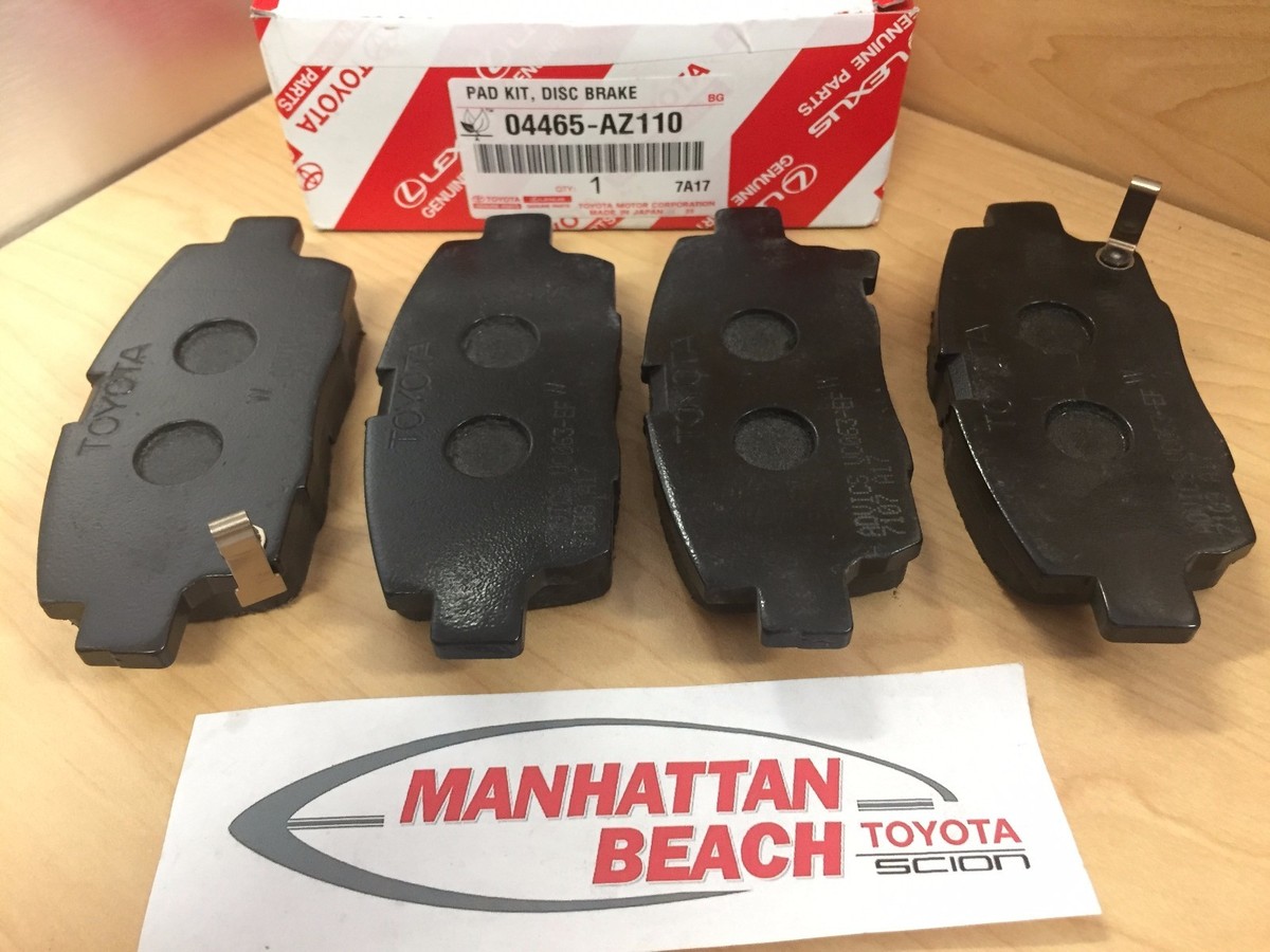 04-06 SCION XB & XA, Front Brake Pads Genuine Toyota Ceramic 04465