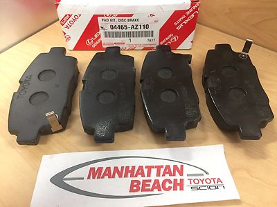 04-06 SCION XB & XA, Front Brake Pads Genuine Toyota Ceramic 04465