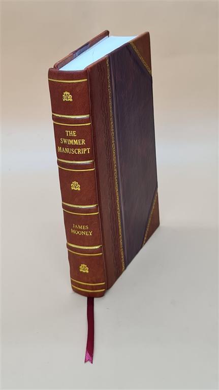 Cherokee Sacred Formulas Medicinal Swimmer Manuscript Leather Bound Edition