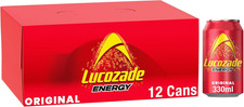 Lucozade Energy Drink Original 12X330Ml Multipack