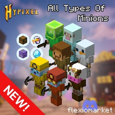 Hypixel Skyblock | All Types Of Minions (CHEAPEST) | Volume Pricing