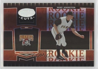 2004 Leaf Certified Cuts Marble Red 65/100 Mike Johnston #285 Rookie RC 0f6