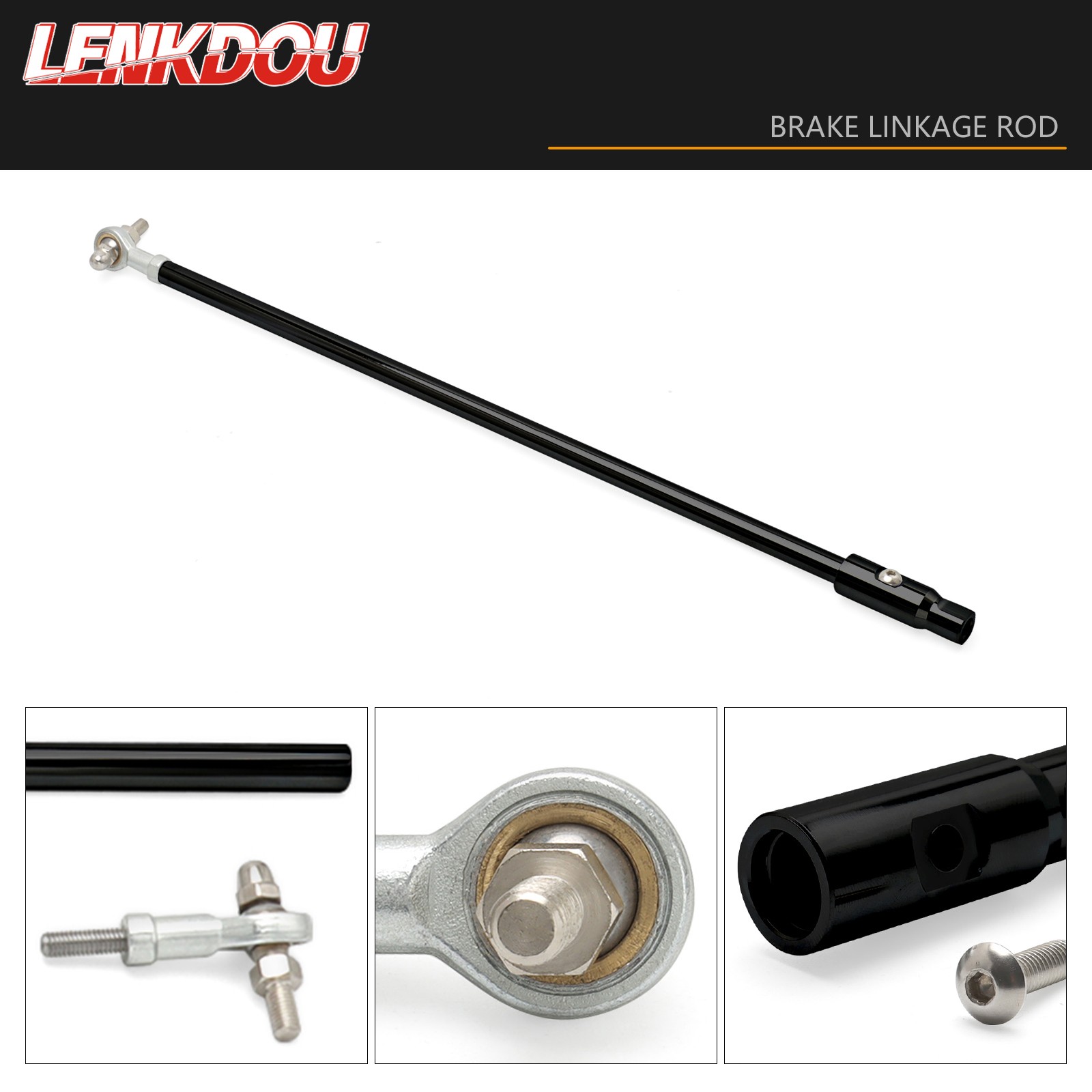 Brake Linkage Rod For Harley Sportster XL 883 1200 48 2014-2022 Forward Controls