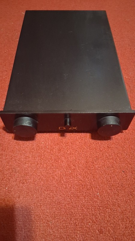 Onix OA21S 2-Channel Integrated Amplifier 15W Class AB Black RCA Inputs