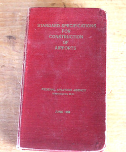 Standard Specifications for Construction of Airports Office Of Airports 1959