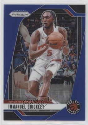 2024-25 Panini Prizm Blue Prizm 69/199 Immanuel Quickley #78 16zo