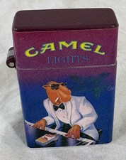 Vintage Camel Pack Lite III Joe Camel Playing Piano Tobacianna RARE Refillable