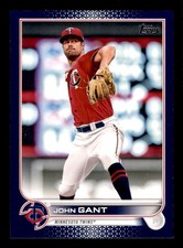 2022 Topps #280 John Gant Royal Blue
