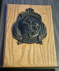 US Atlantic Fleet Submarine Force Plaque (Name badge Removed)