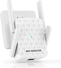 WiFi Extender Signal Booster, Internet Wireless Repeater for Home Coverage