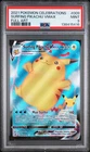 2021 POKEMON CELEBRATIONS #009 FULL ART/SURFING PIKACHU VMAX PSA 9